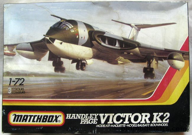 Matchbox 1/72 Handley Page Victor K Mk.2, PK-551 plastic model kit
